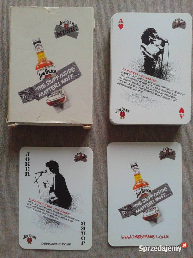 Muzyczna talia kart INDIE ROCK Pozostałe lubelskie Puławy sprzedam