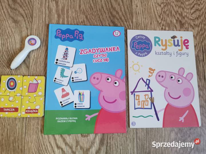 Świnka Peppa kamper klasa kuchnia książeczki śląskie Gliwice