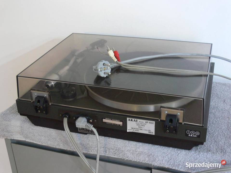 Gramofon Akai AP100C sprawny Vintage WYSYŁKA Jasło sprzedam