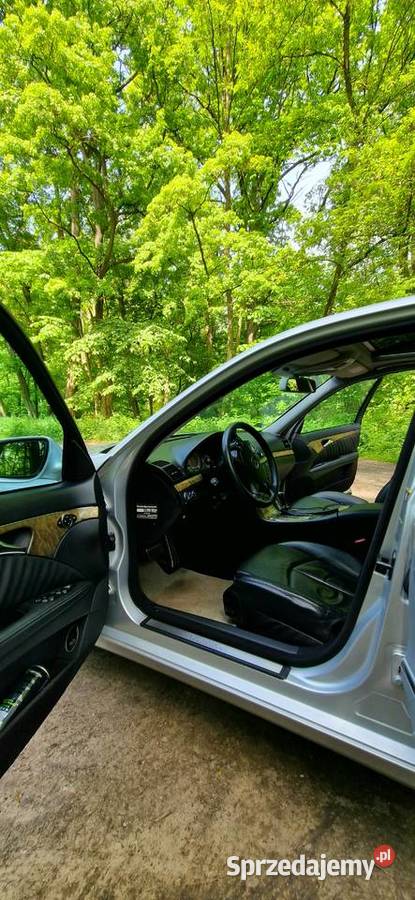 Mercedes Benz e280 Avandgarde elektryczne lusterka Klasa E wielkopolskie Poznań