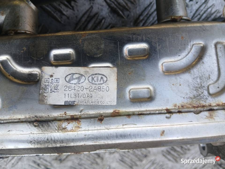 Zawór EGR Chłodniczka 284102A850 Hyundai Kia 17 osobowe Radłów