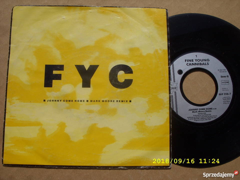 FINE YOUNG CANNIBALSJOHNY COME Singiel winyl Wołów sprzedam