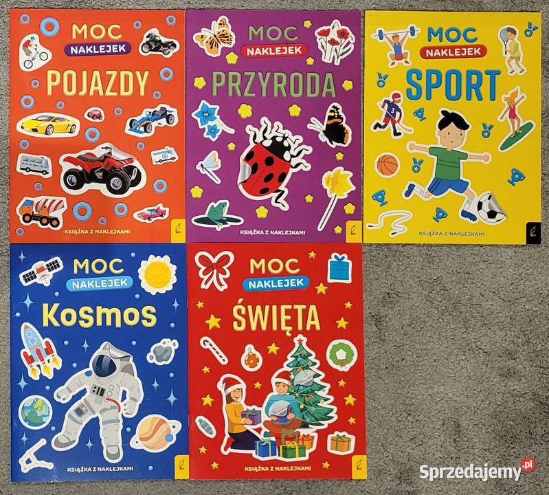 Moc naklejek Święta Kosmos Sport Pojazdy mazowieckie Ząbki