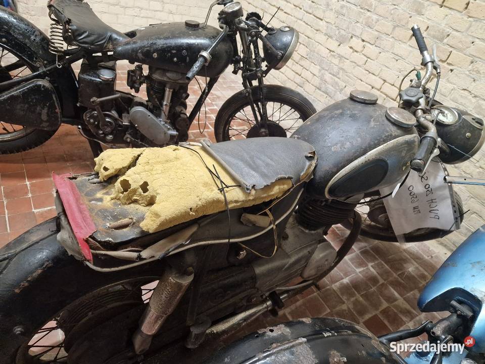 Puch sgs 250 projekt do renowacji brak Toruń