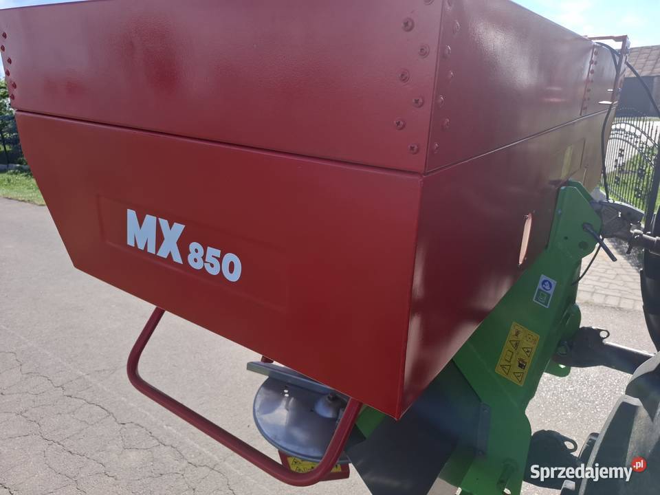 Rozsiewacz nawozu Unia MX 850 nowy lubelskie sprzedam