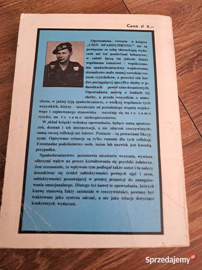 książka z 1969r cień spadochronu ERozlubirski