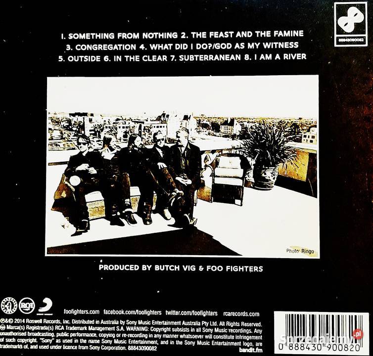 Znakomity Album CD FOO FIGHTERS Album Sonic mazowieckie Grodzisk Mazowiecki