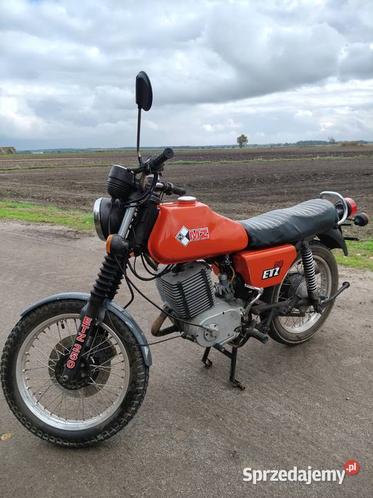Motocykl MZ ETZ 250 z 1984r Kalisz