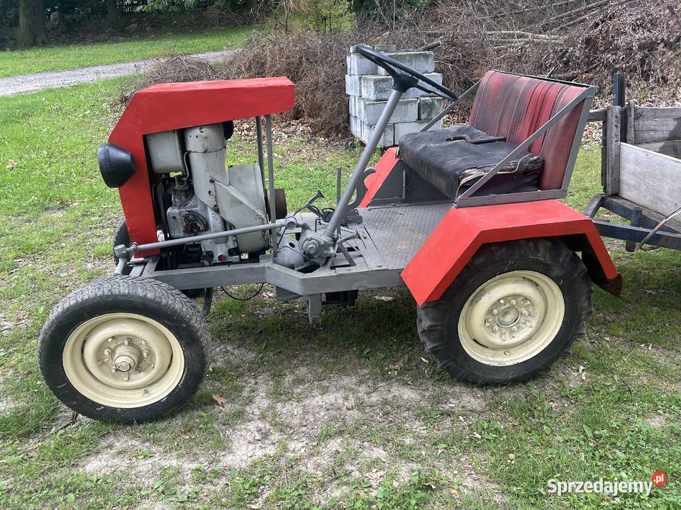 Traktorek z przyczepką ciągnik sam Andoria s7 Oświęcim