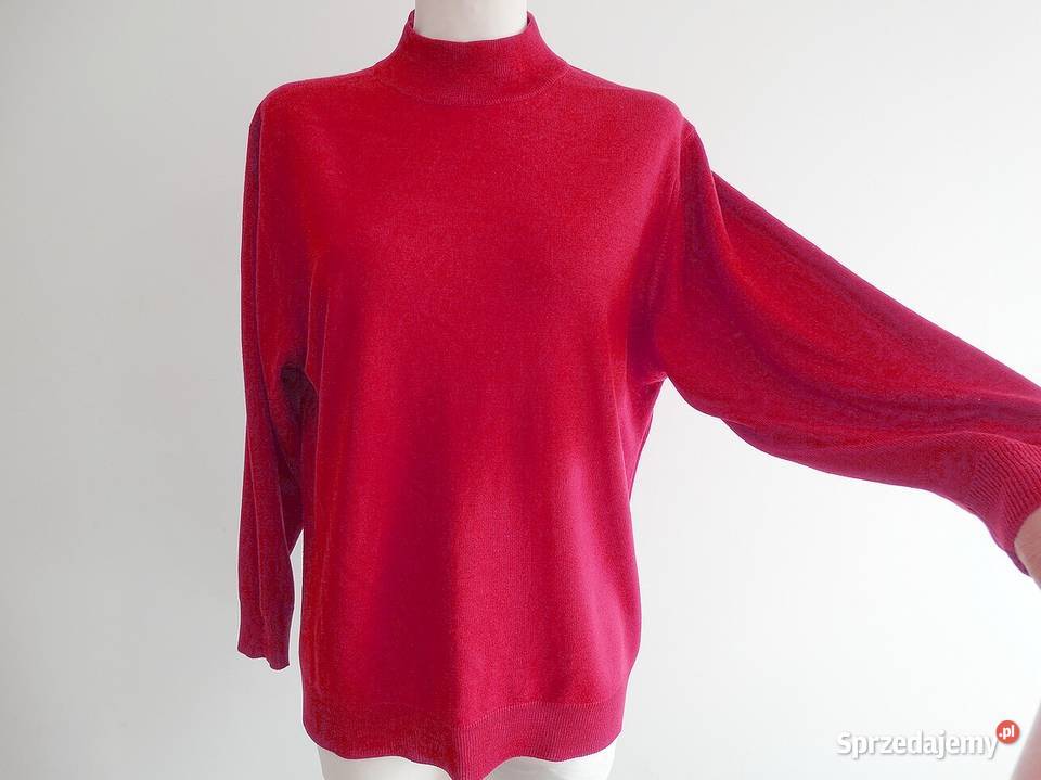 Sweter Wełniany 60 Wełna Fine Merino Pulower Łomża sprzedam