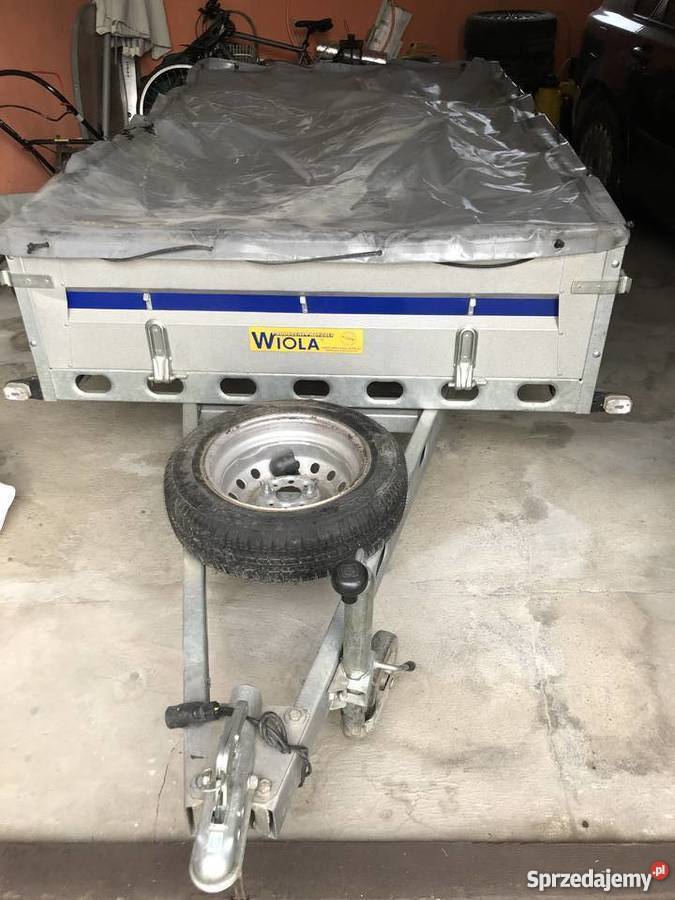Przyczepka lekka Wiola w600 25m użytecznej dł Rudna Mała sprzedam