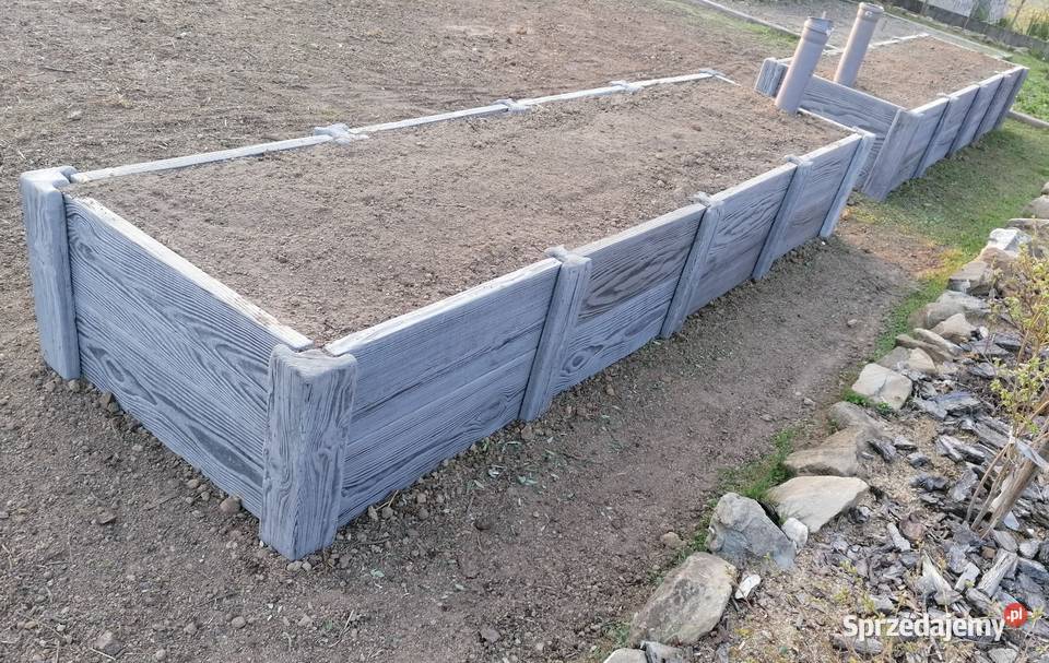 Warzywnik 4 komory SZARY