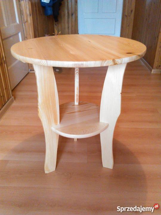 Stolik kawowy z drewna sosnowego RÓŻNE KOLORY małopolskie Kraków sprzedam