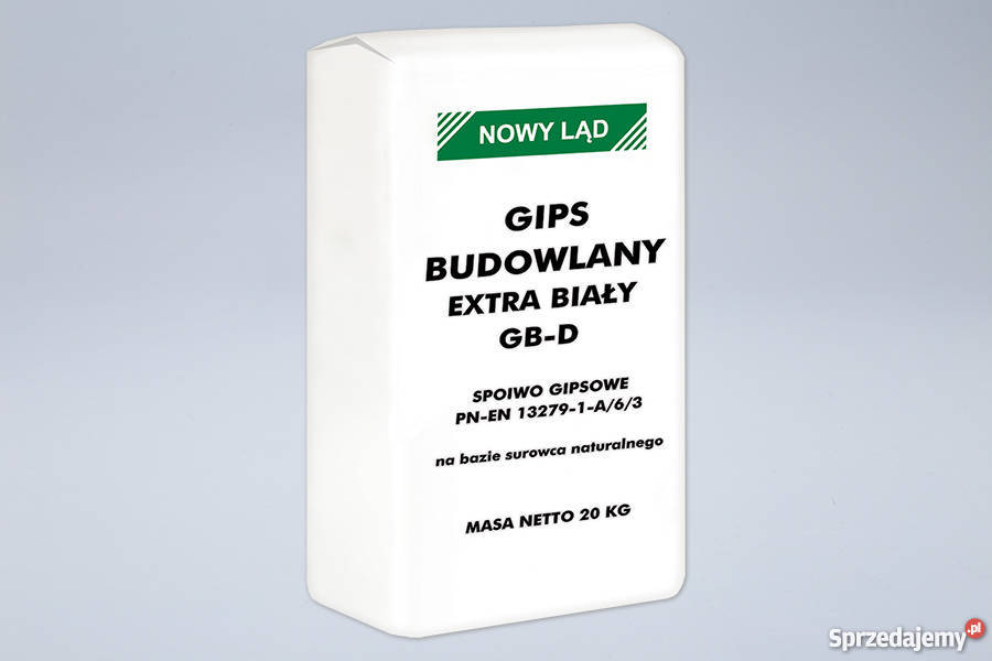 GIPSY SPECJALISTYCZNE NOWY LĄD BIAŁE PRODUCENTA Wadowice