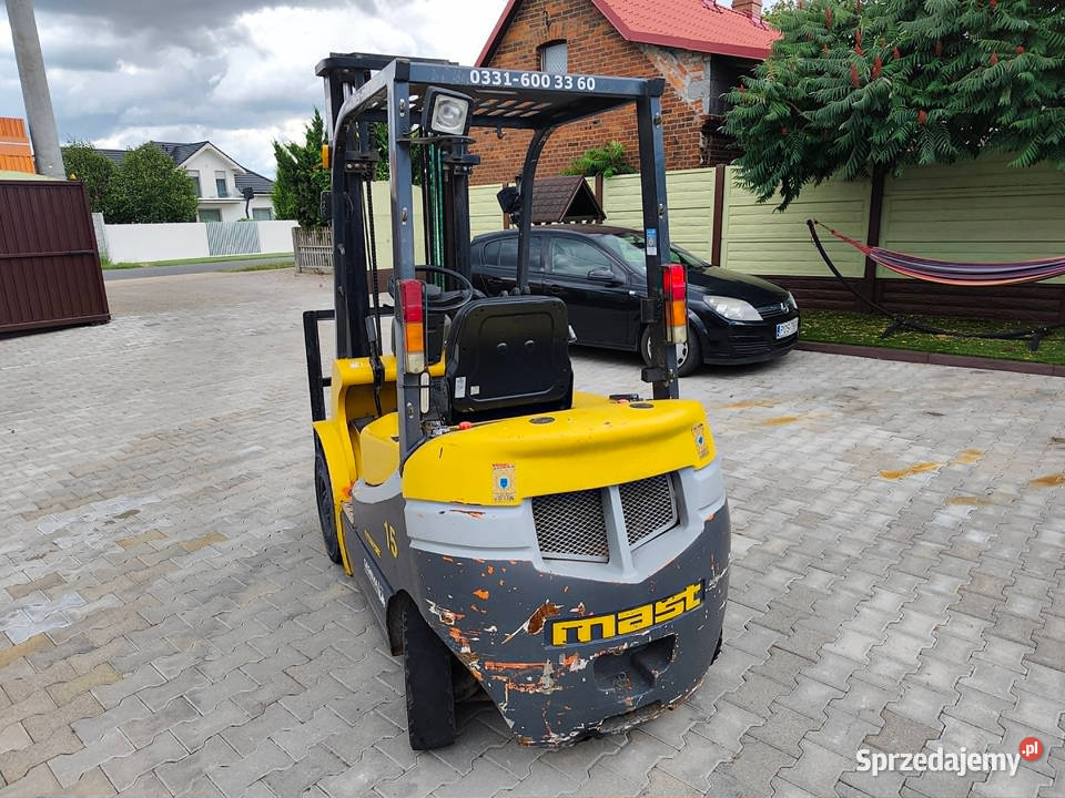Wózek widłowy Diesel Mast Explorer FD15T 2009r diesel Strzyżew sprzedam