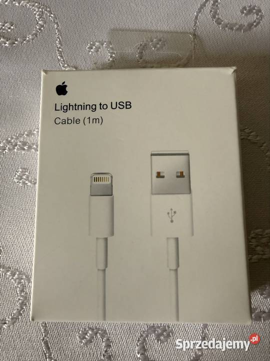 Apple Lightning USB 1m Oryginalny Kabel iPhone śląskie Czerwionka-Leszczyny sprzedam