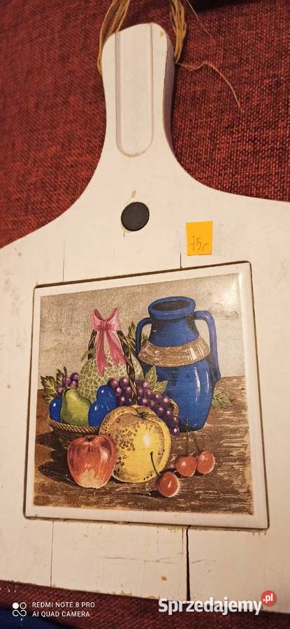 Deska białaz kafelkiem ceramicznym Gdańsk