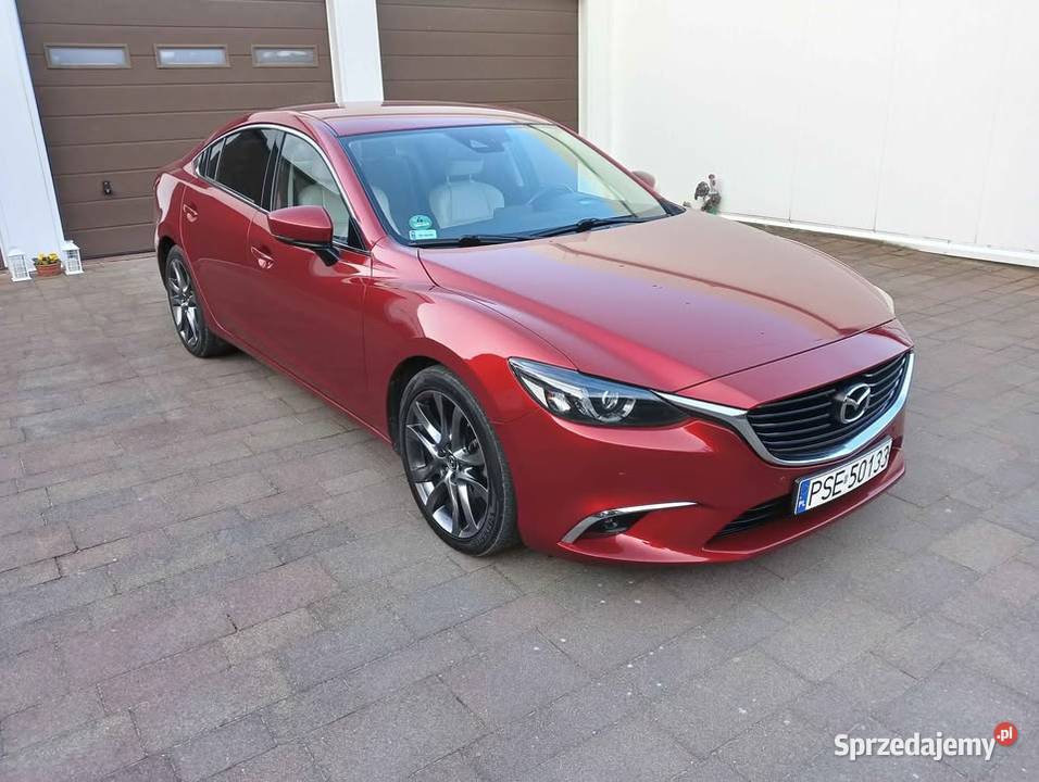 Mazda 6 20 benzyna 164 2017r Salon Polska nieuszkodzony Nochowo