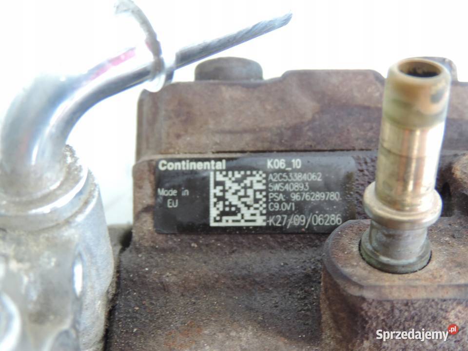 FORD C MK2 16 TDCI POMPA WTRYSKOWA 9676289780 Części samochodowe kujawsko-pomorskie sprzedam
