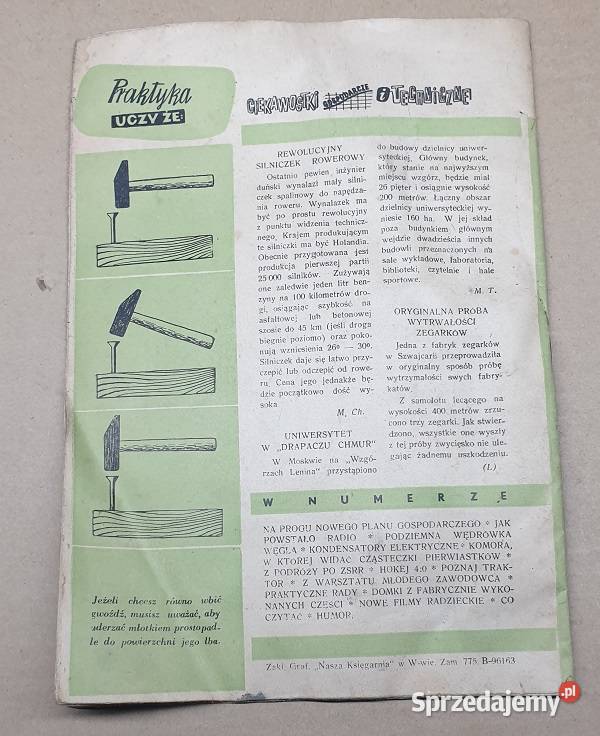Młody zawodowiec z 1951 Reszel