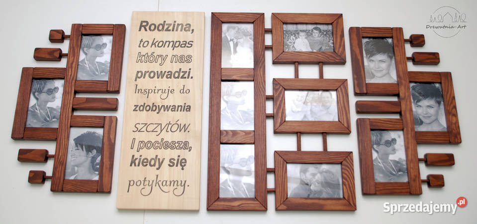 Galeria Multirama z drewna Ramka na zdjęcia Foto podlaskie Białystok