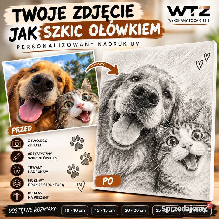 Obraz Personalizowany Nadruk UV Twoje Zdjęcie wielkopolskie Cieszyn