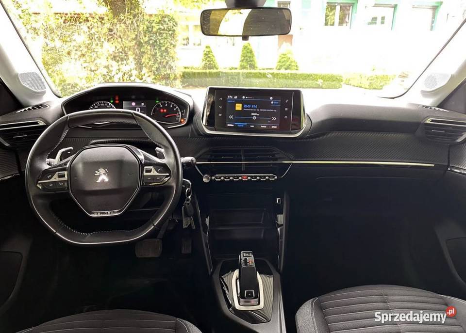 PEUGEOT 208 II AUTOMAT 8EAT BIAŁA PERŁA PIĘKNY przyciemniane szyby Turek
