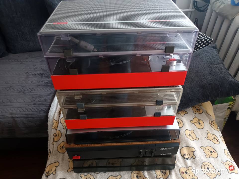Gramofony Unitra Fonica Stereo PRL sprawne bez