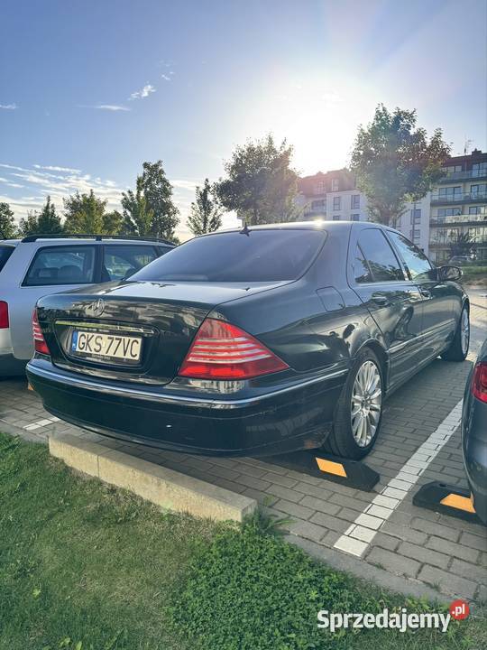 MercedesBenz S320 CDI W220 32 CDI R6 Airmatic czarny Gdańsk