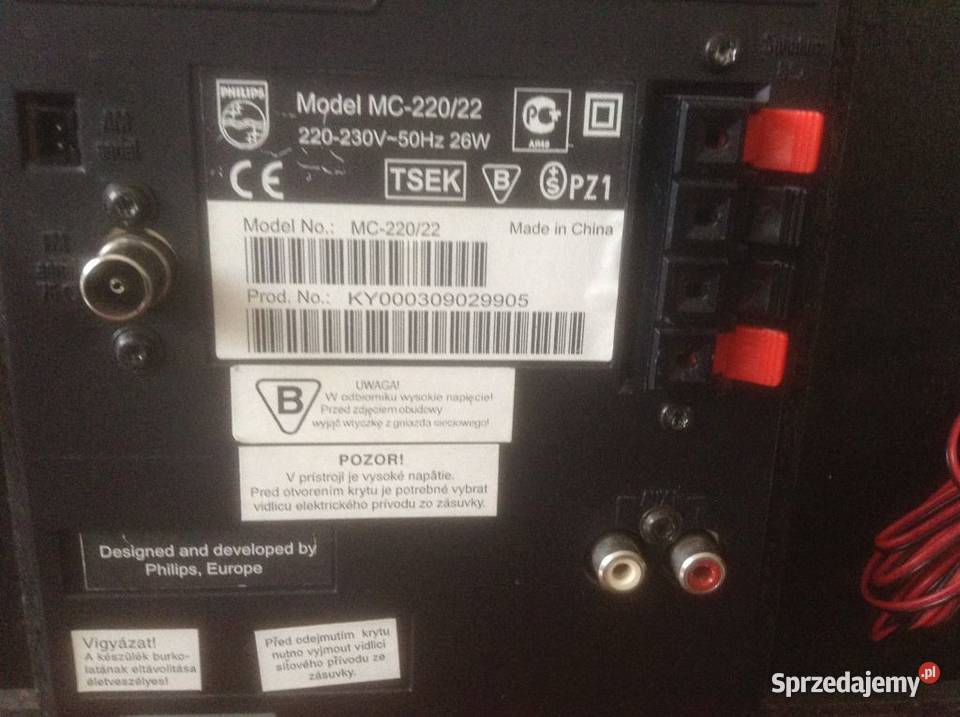 Mikrowieża Philips MC22022 Opole sprzedam