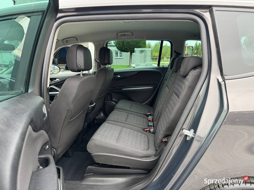 Opel Zafira 14 BENZYNA Klimatronik Nawigacja nieuszkodzony wielkopolskie Konin sprzedam