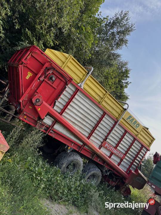 Przyczepa samozbierająca Pottinger FARO4000 Pawłowo sprzedam