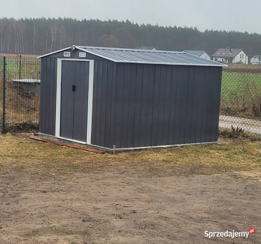 Domek Narzędziowy Metalowy XL 277x299x192 Łódź