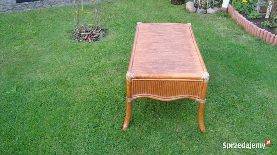 Stolik ratanowy prostokątny Warszawa