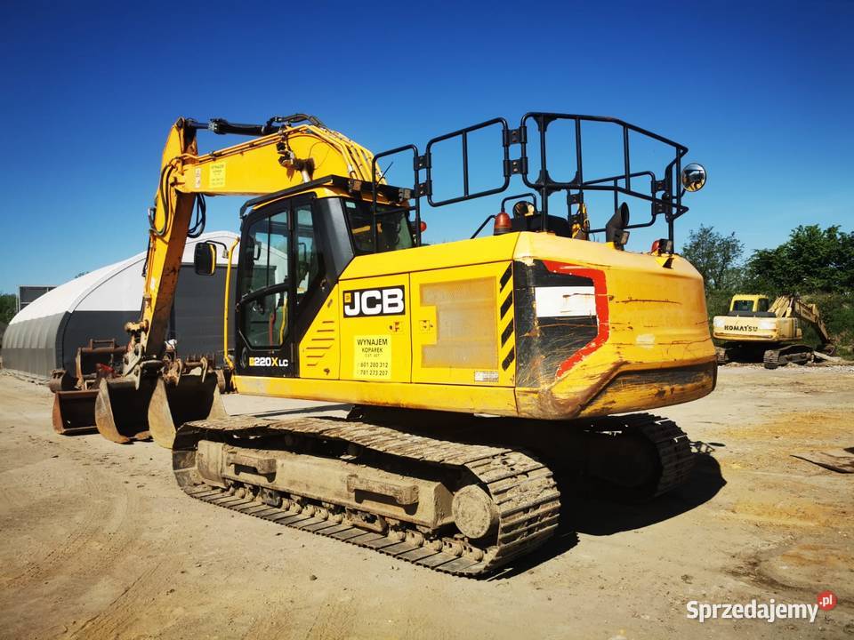 Koparka gąsienicowa JCB 220 X Nowy model Cieszyn
