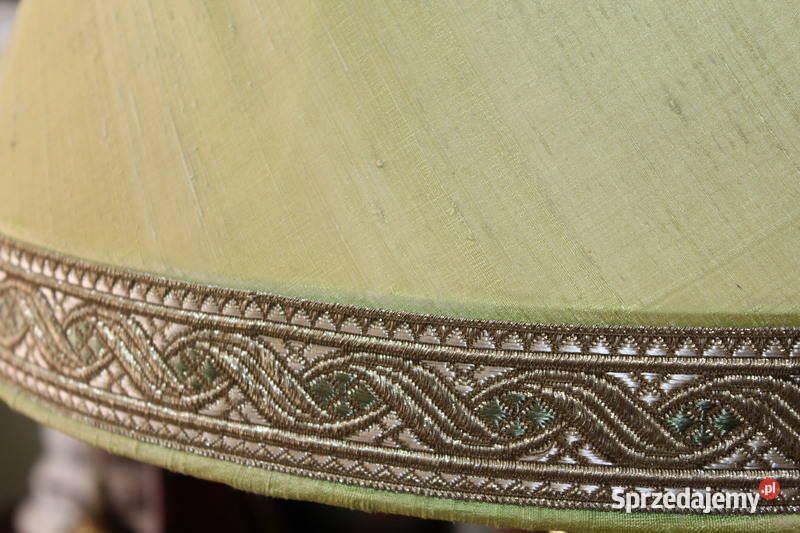 Mosiężna lampa podłogowa 43 Szczecin sprzedam