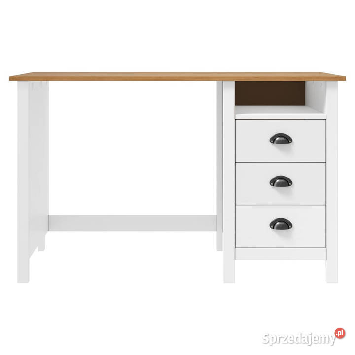 Biurko Hill z 3 szufladami 120x50x74 lita sosna mazowieckie Warszawa