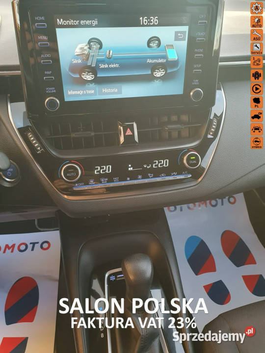 Toyota Corolla 20r Salon Polska 18 HYBRID światła przeciwmgielne