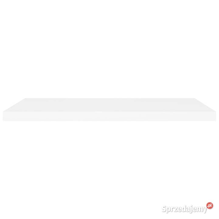 Półki ścienne 2 białe 90x235x38 MDF WM323818 Warszawa
