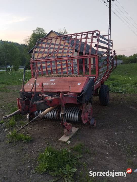 Przyczepa samozbierająca Pottinger 20 małopolskie Chodorowa