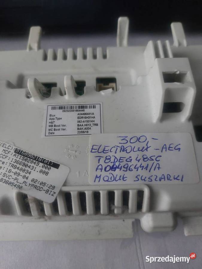 ELECTROLUX AEG T8DEG48SC A04496441A MODUŁ Nowy Sącz