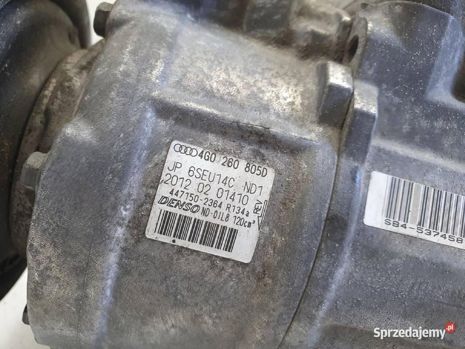 SPRĘŻARKA KLIMATYZACJI Audi A6 C7 20 TDI osobowe Rudka