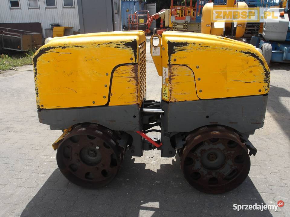 Walec okołkowany zdalnie sterowany Wacker Neuson Pleszew