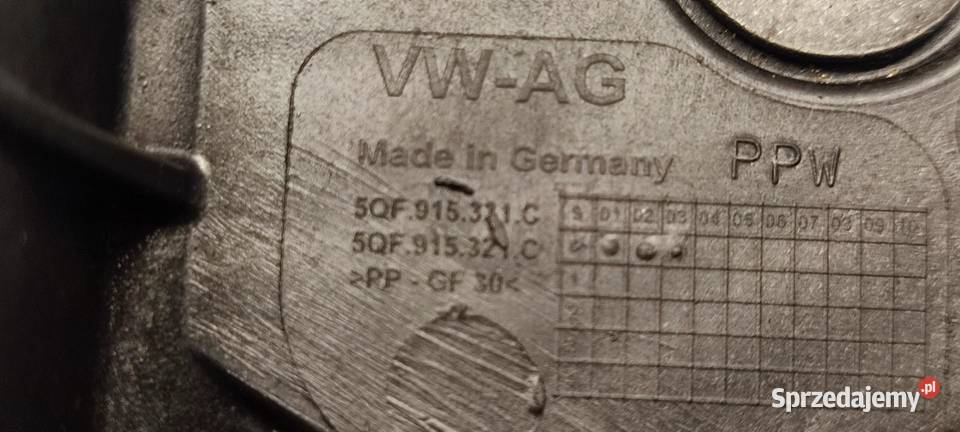 SEAT TARRACO PODSTAWKA AKUMULATORA 5QF915321C sprzedam