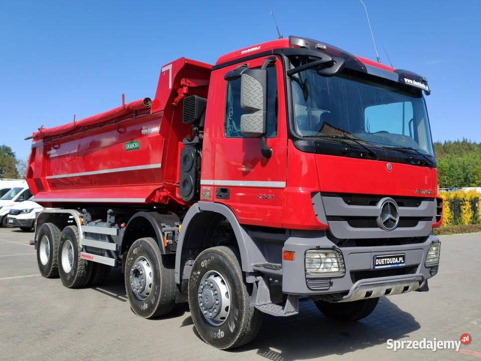 Mercedes Actros 4141 8x6 Wywrot SKIBICKI Automat diesel Widełki