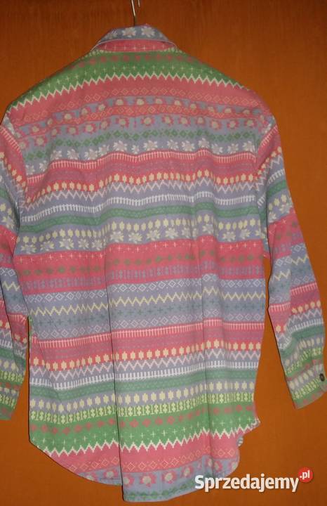 Bluzka koszulowa sportowa M biały Łódź