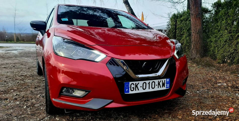 Nissan Micra 10 IGT NDSESING nowy 8000 małopolskie Więcławice Stare