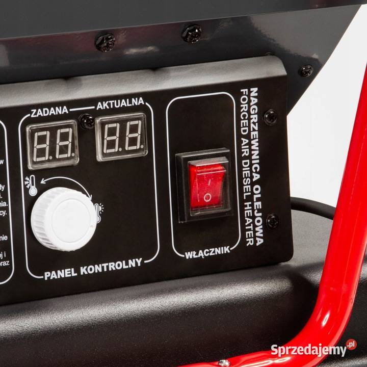 NAGRZEWNICA OLEJOWA 40 kW SPALINOWA DMUCHAWA