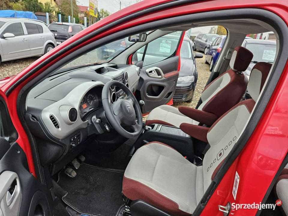 Citroen Berlingo Opłacony Zdrowy Zadbany bordowy Kisielice