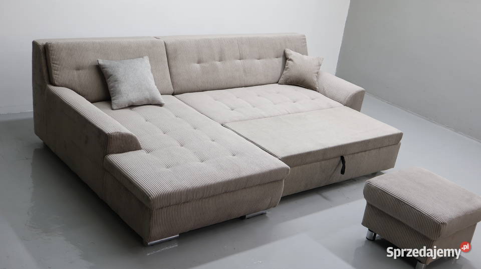TLG DESIGN NAROŻNIK funkcja spania PUFA rogówka Poznań
